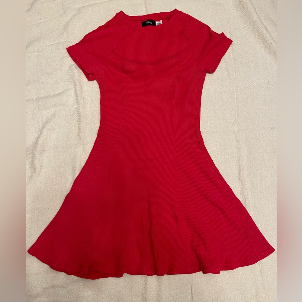 BDG mini dress - bright coral